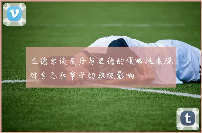 兰德尔谈麦丹与里德的侵略性表现对自己和华子的积极影响